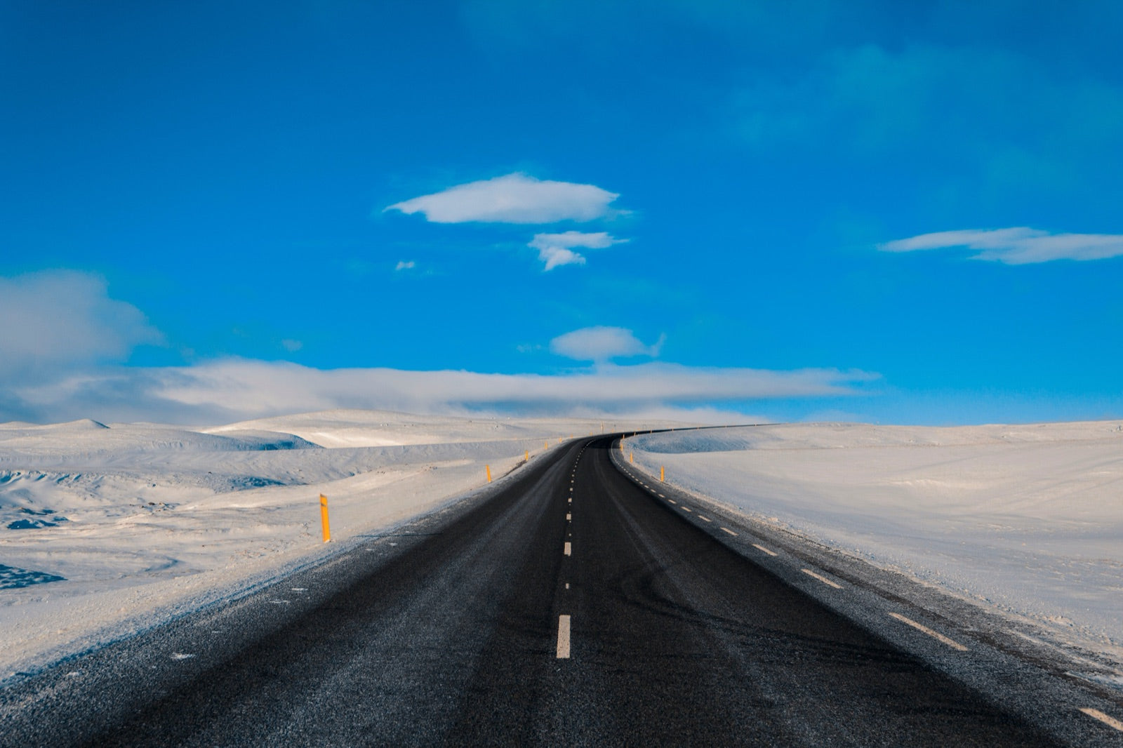 The road around the island, February