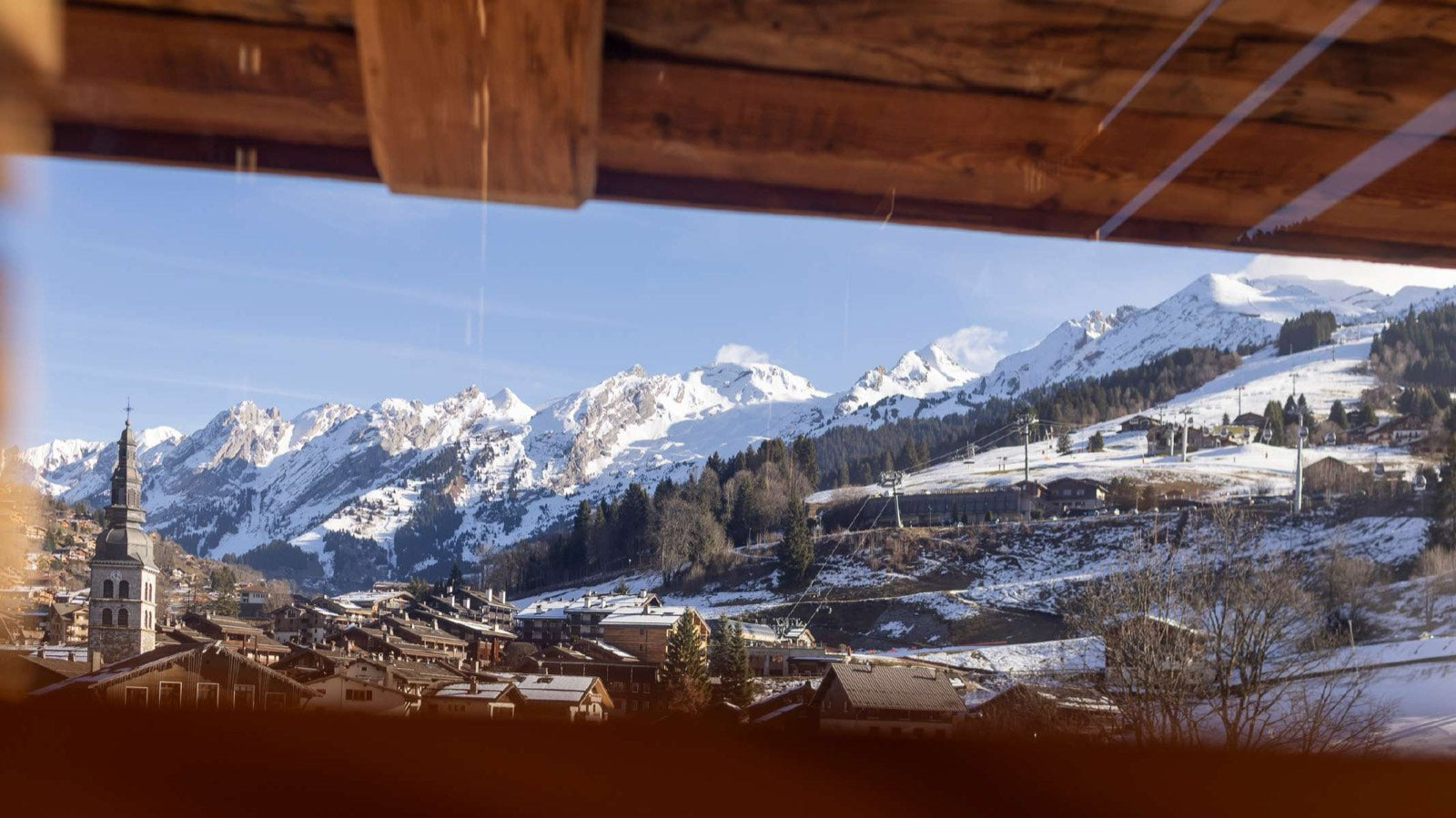 The Aravis from the bedroom window.