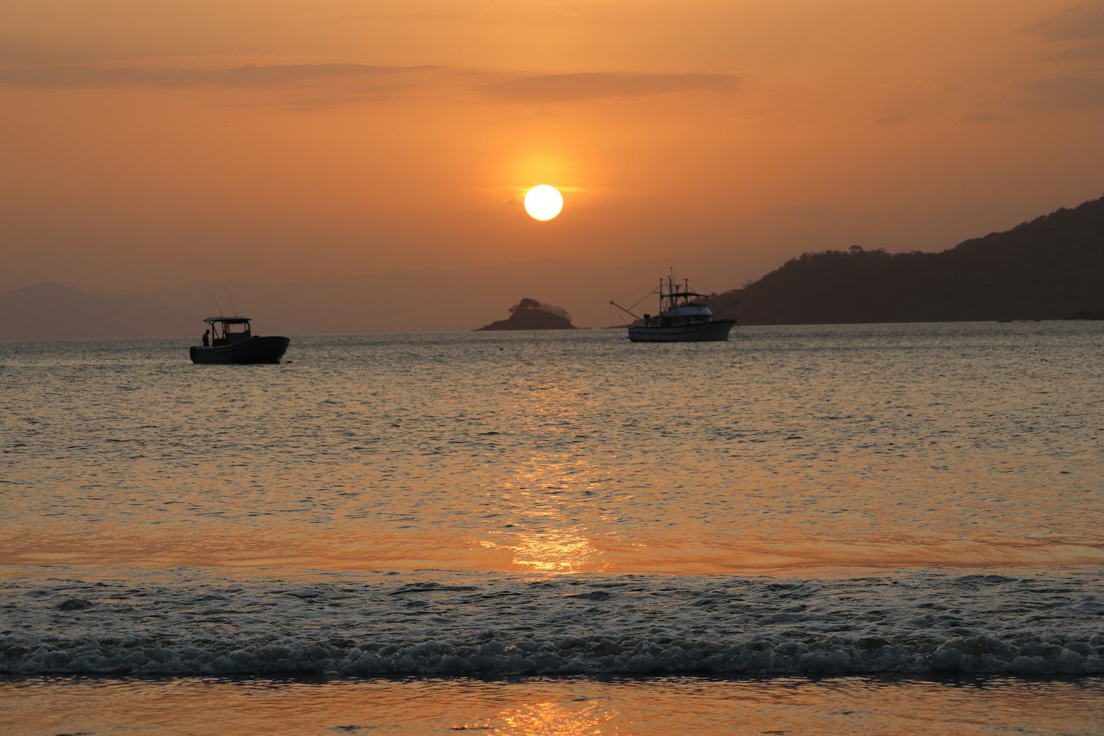 Sunset at Playa Venao, day six of seven
